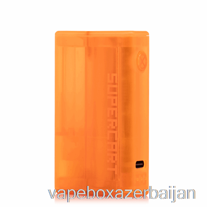 E-Juice Vape Supercart Superbox 510 Battery Dayglo Orange